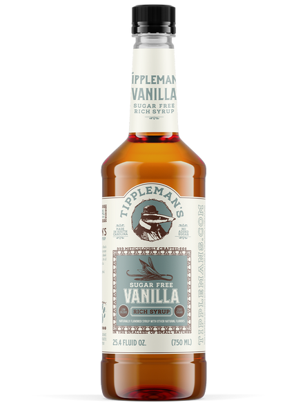 Sugar Free Vanilla Syrup | Tippleman's Rich Syrups for Cocktails